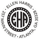 Circle Monogram Round Address Labels Image 2 of 2